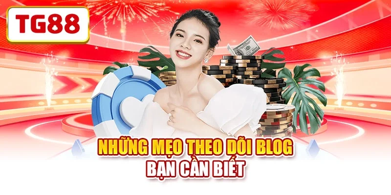 Những mẹo theo dõi blog bạn cần biết