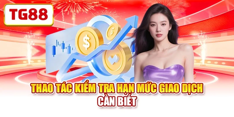 Thao tác kiểm tra hạn mức giao dịch cần biết